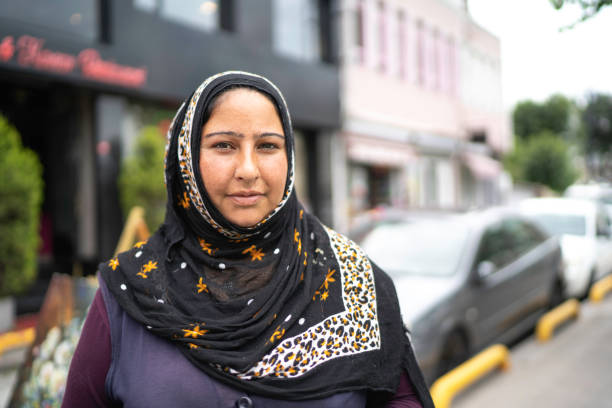 Islam Syrian Refugee Portrait