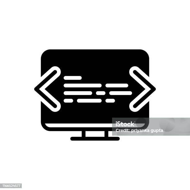 Programming Coding Stock Illustration - Download Image Now - Coding ...