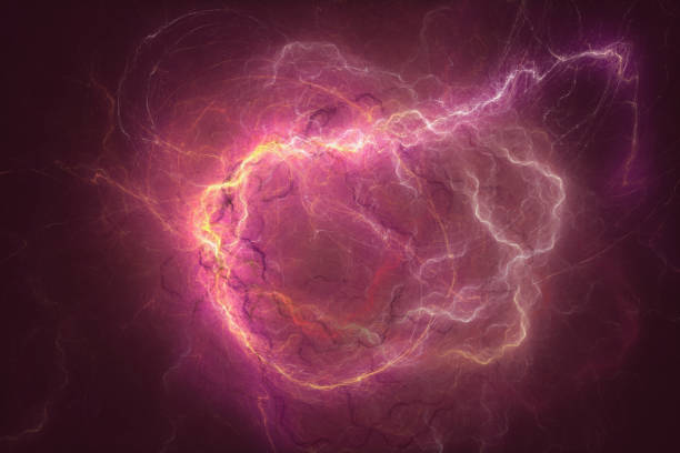 istock Abstract bright energy power background. Electricitybackground. 3d rendering. 1166528890