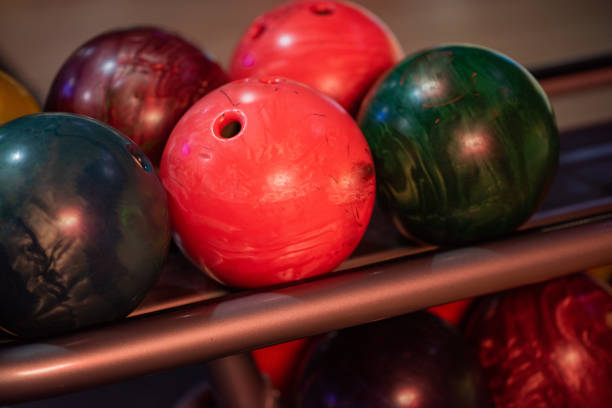 istock Close up of tenpin balls 1166532148