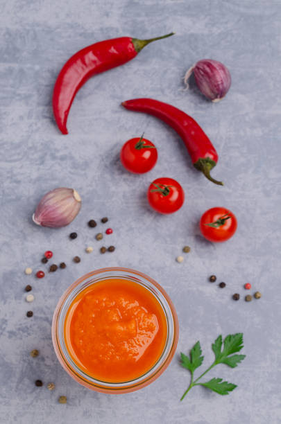 istock Homemade canned red sauce 1166535383