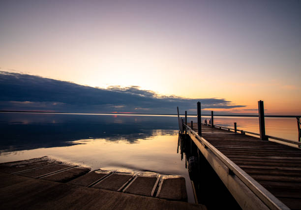 istock Dock at Sunrise at Turtle Lake, Saskatchewan 1166537249