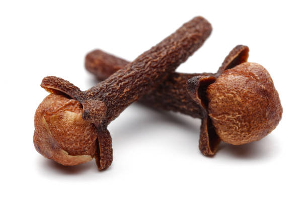 istock Dry clove buds isolated on white 1166550292