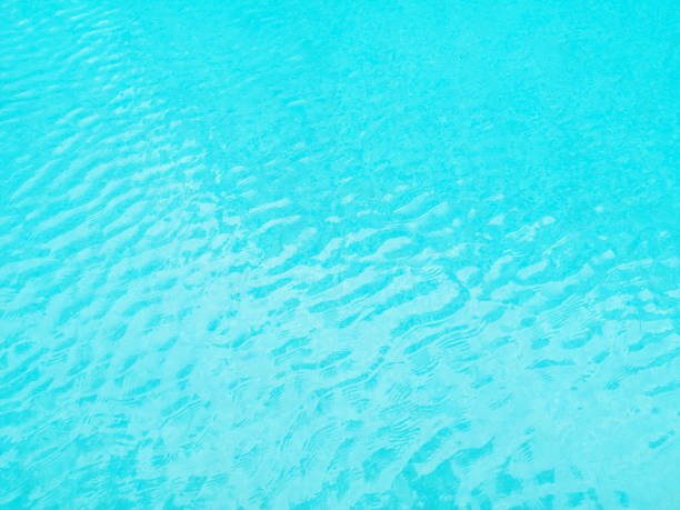istock Blue background of water in swimming pool. 1166554719