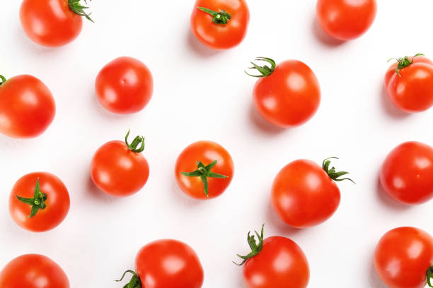 istock Beautiful polished local produce organic cherry tomatoes. 1166556466