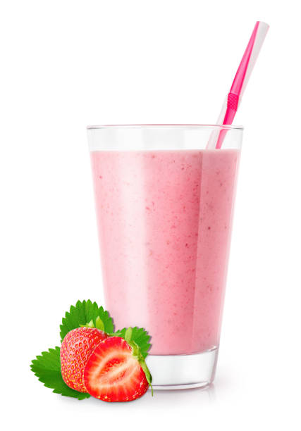 istock strawberry smoothie in glass 1166559190