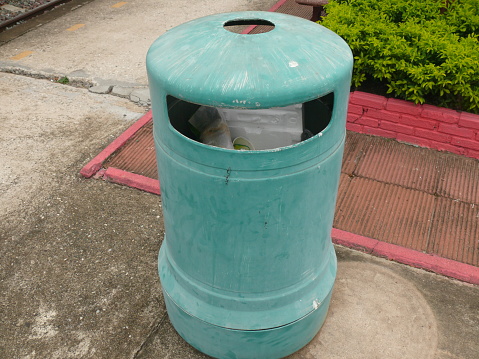Public garbage bins in chiangmai.