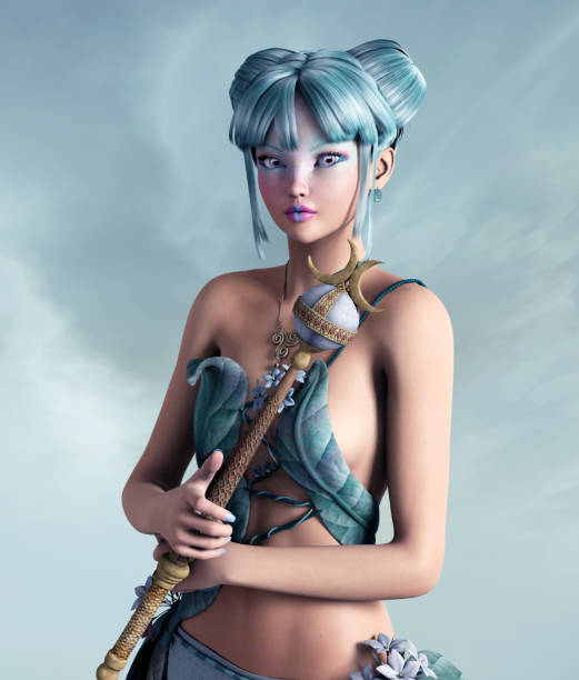 istock The blue fairy princess 1166568320