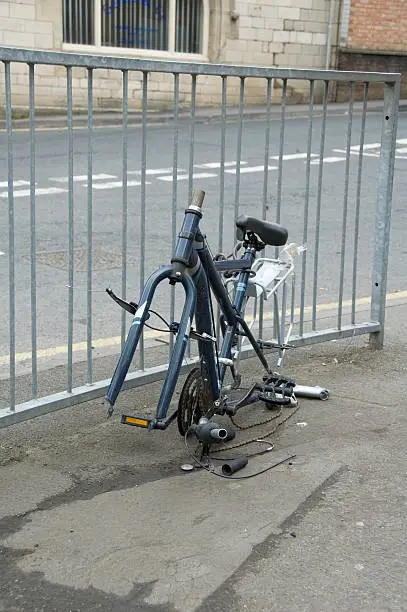 Photo of Vandalised Bike