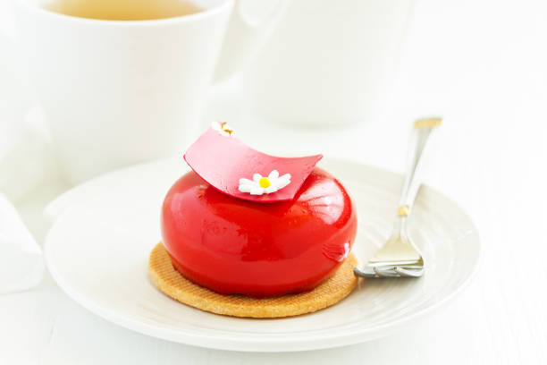 istock Modern mousse cake. Dessert French cuisine. 1166572765