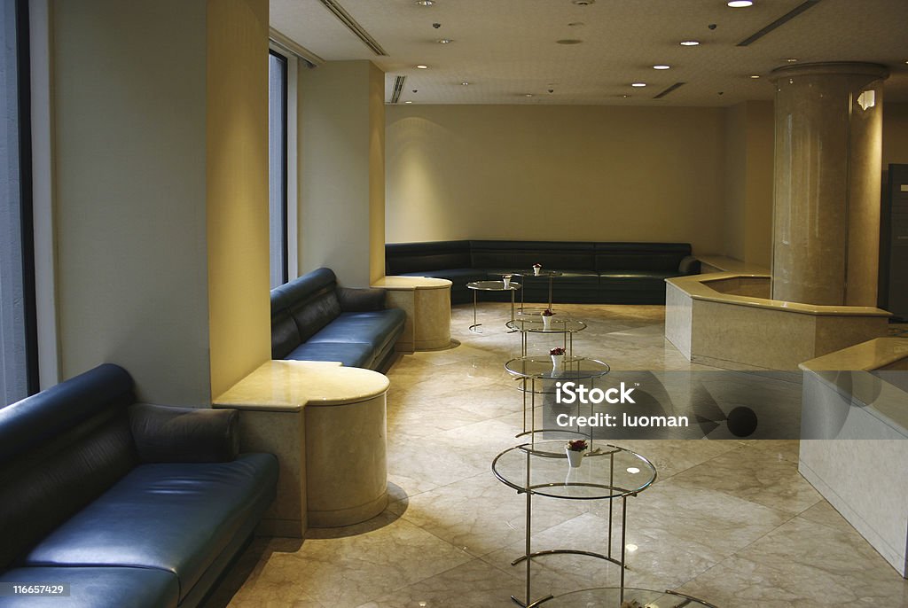 lobby dell'Hotel - Foto stock royalty-free di Reception d'albergo