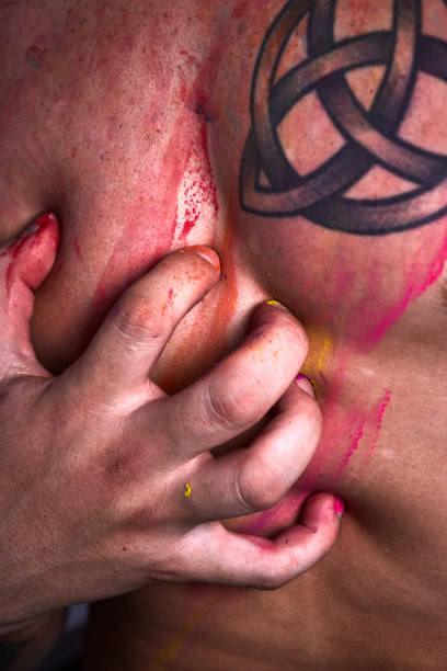 istock People who did face painting 1166575222