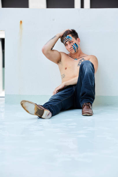 istock People who did face painting 1166575455
