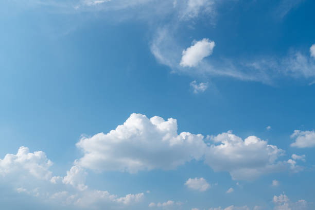 istock Blue Sky and White Cloud Sky Landscape 1166592344