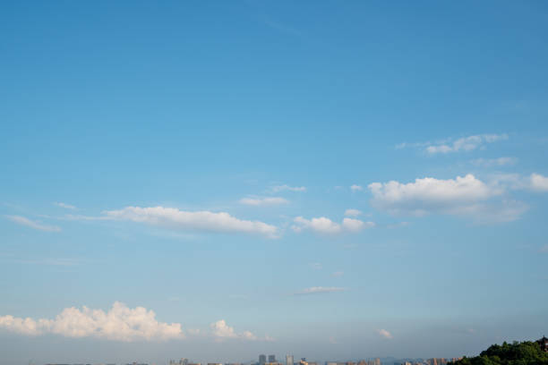 istock Blue Sky and White Cloud Sky Landscape 1166592550