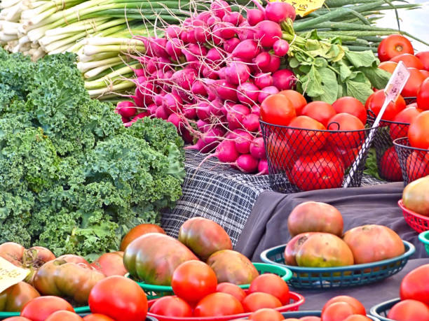istock Vegetables on sale in a retail display 1166594744