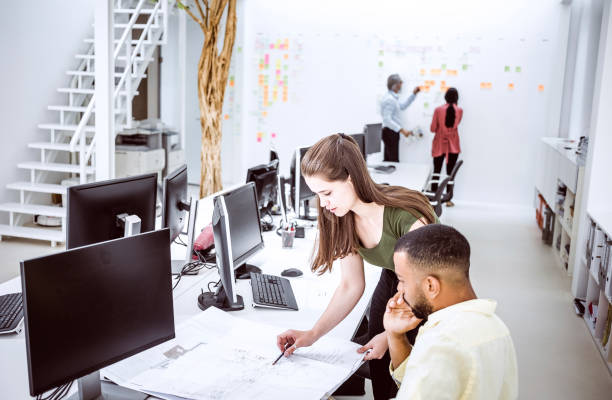 istock Business People Working in The Office 1166595002