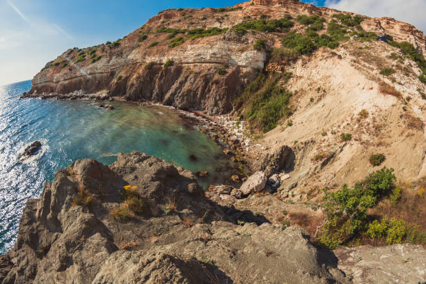 istock Picturesque sea bay 1166595756