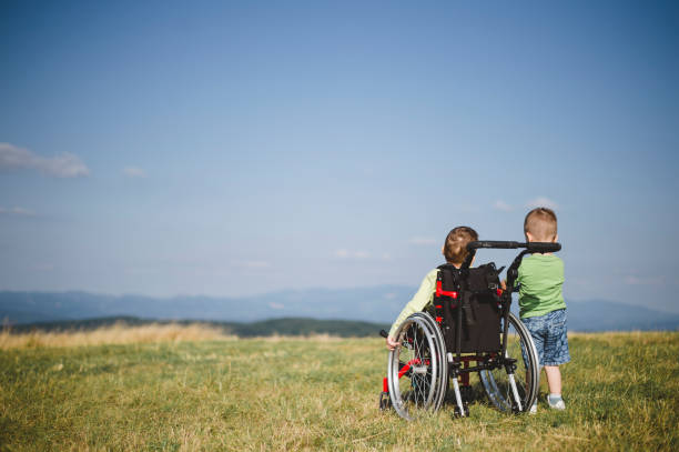 istock Brothers enjoying at the nature 1166596055