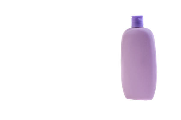 istock Baby oil or shampoo bottle isolated on white background 1166596143