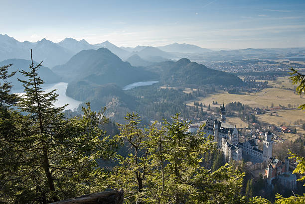 ノイシュバンシュタイン城 - neuschwanstein ストックフォトと画像