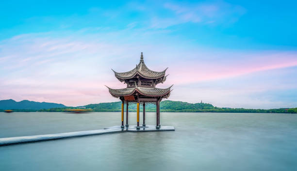 istock Hangzhou West Lake Pavilion 1166598298