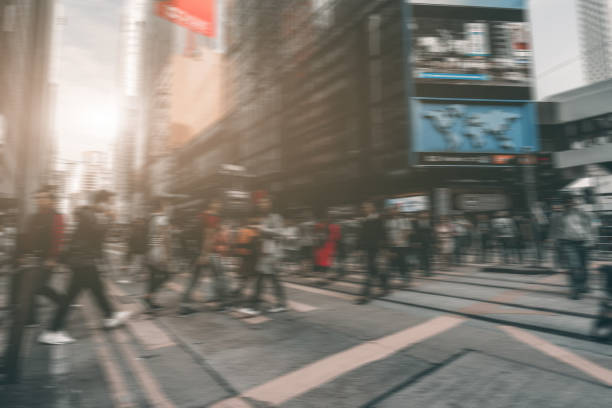 istock Hong Kong Street and Ambiguous Crowds 1166598487