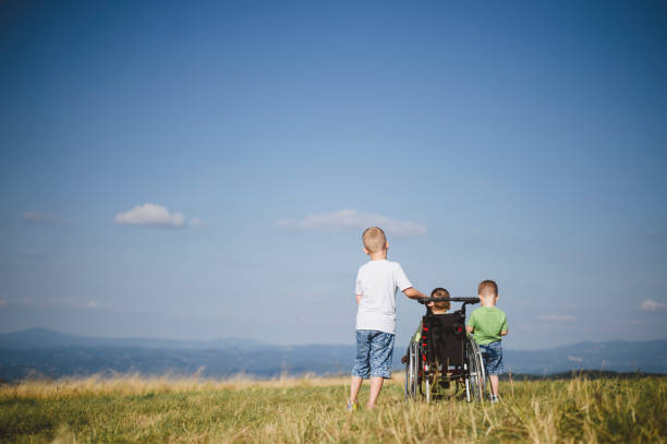 istock Brothers enjoying at the nature 1166599396