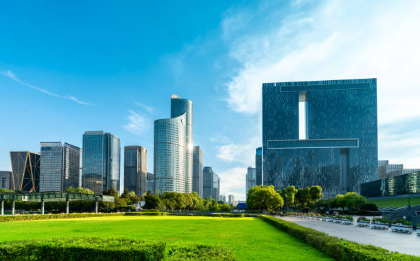 istock Skyline of Urban Modern Architectural Landscape 1166599777