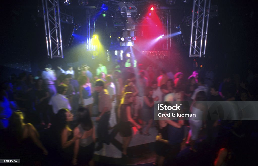 Festa do clube de noite - Foto de stock de 16-17 Anos royalty-free