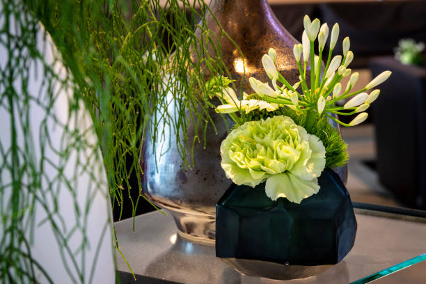 istock Hotel lobby with amazing decoration 1166603855