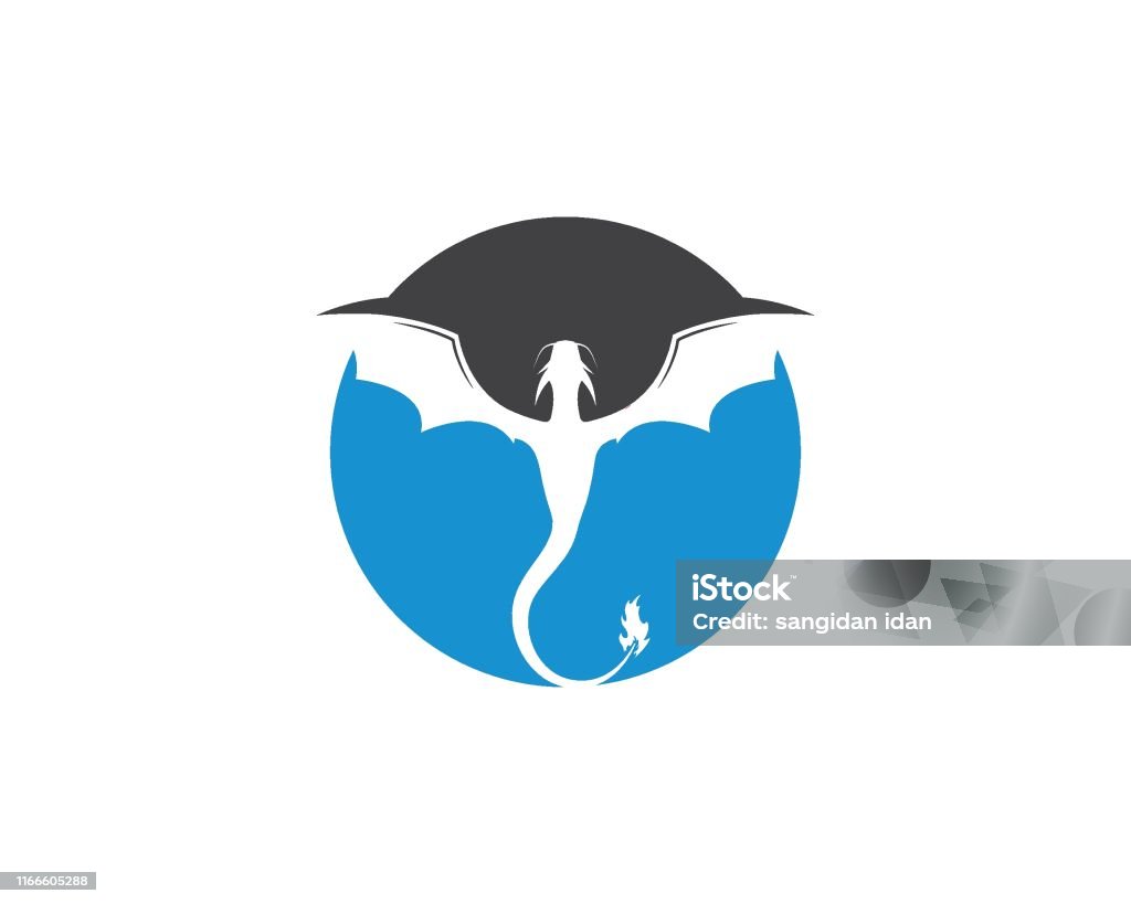 Dragon Logo Template Vector Stock Illustration - Download Image Now ...
