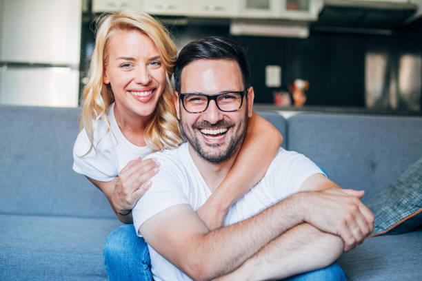 istock Happy husband and wife 1166605863
