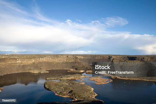 Dry Falls Washington Stock Photo - Download Image Now - Columbia River, Depression - Land Feature, Grand Coulee Dam