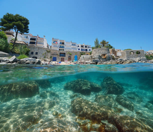 istock Spain Calella de Palafrugell coastline underwater 1166607960
