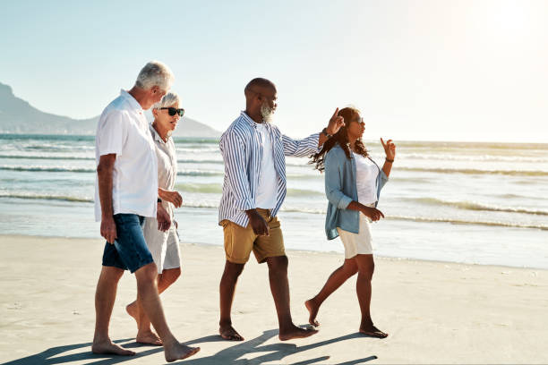 istock What a beautiful day for a walk on the beach 1166610294