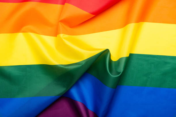 istock LGBT flag top view flat lay abstract background 1166623583