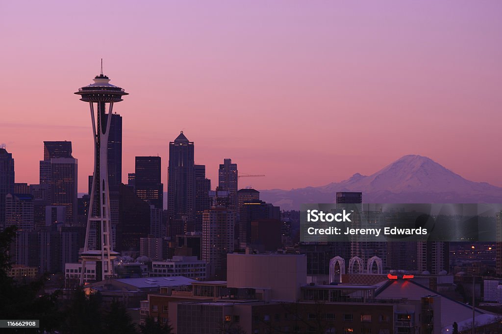 Seattle, WA Color Image Stock Photo