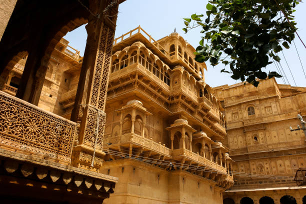 istock Jaisalmer, Rajasthan, India: Fort Palace Museum 1166633075