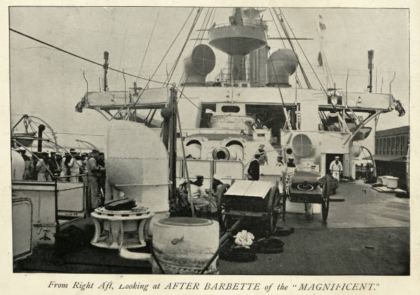 istock On board HMS Magnificent (1894), Battleship, 19th Century 1166633300