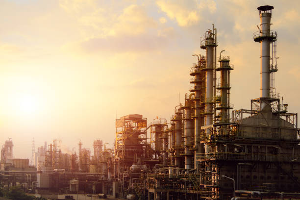 istock Petrochemical plant 1166636763