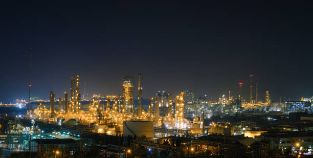 istock Petrochemical estate 1166637439