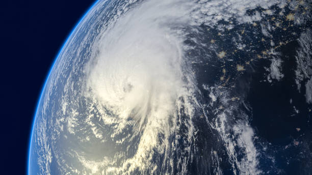 istock tropical hurricane visible on Earth from space 1166637771