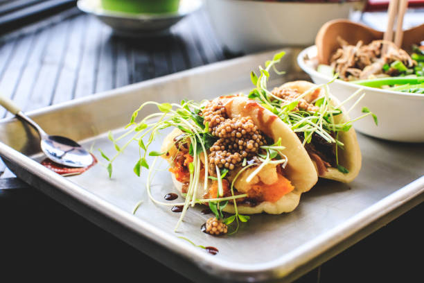 Vegan Steamed Bao Buns And Ramen