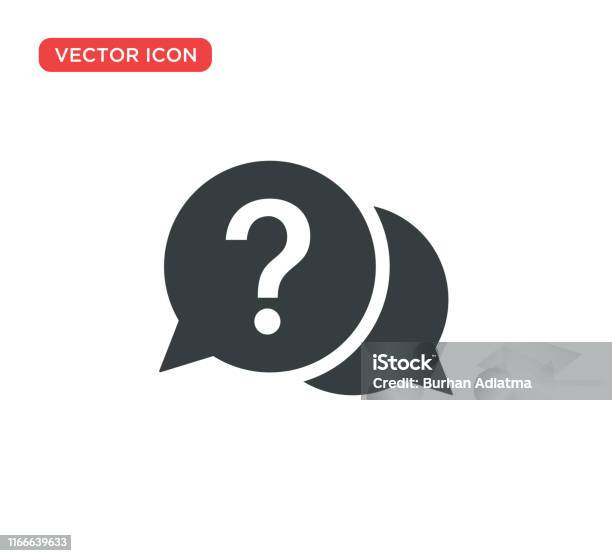 Znak Zapytania Znak Ikona Wektor Ilustracja Projekt - Stockowe grafiki wektorowe i więcej obrazów Ikona