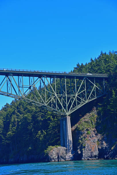 istock Deception Pass Bridge near Whidbey Island, Washington 1166641864