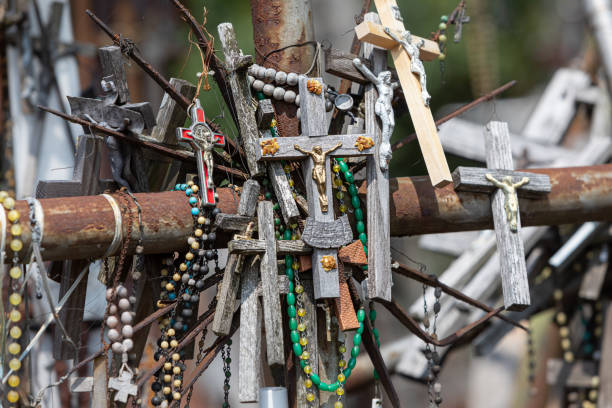 istock Hill of Crosses 1166644573