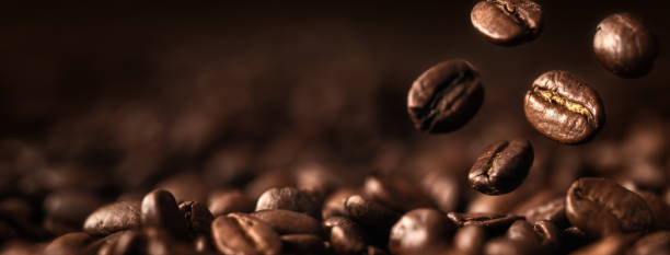 istock Coffee Beans Closeup On Dark Background 1166646931
