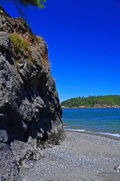 istock Little North Beach in Deception Pass State Park on Whidbey Island, Washington 1166647529