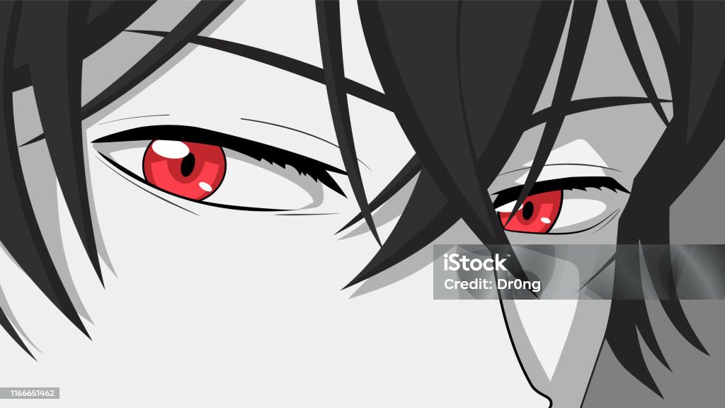 Ilustración de Cara De Dibujos Animados Con Ojos Rojos Ilustración Vectorial Para Anime Manga En Estilo Japonés y más Vectores Libres de Derechos de Estilo manga - iStock Ilustración de Cara De Dibujos Animados Con Ojos Rojos Ilustración Vectorial Para Anime Manga En Estilo Japonés y más Vectores Libres de Derechos de Estilo manga - iStock